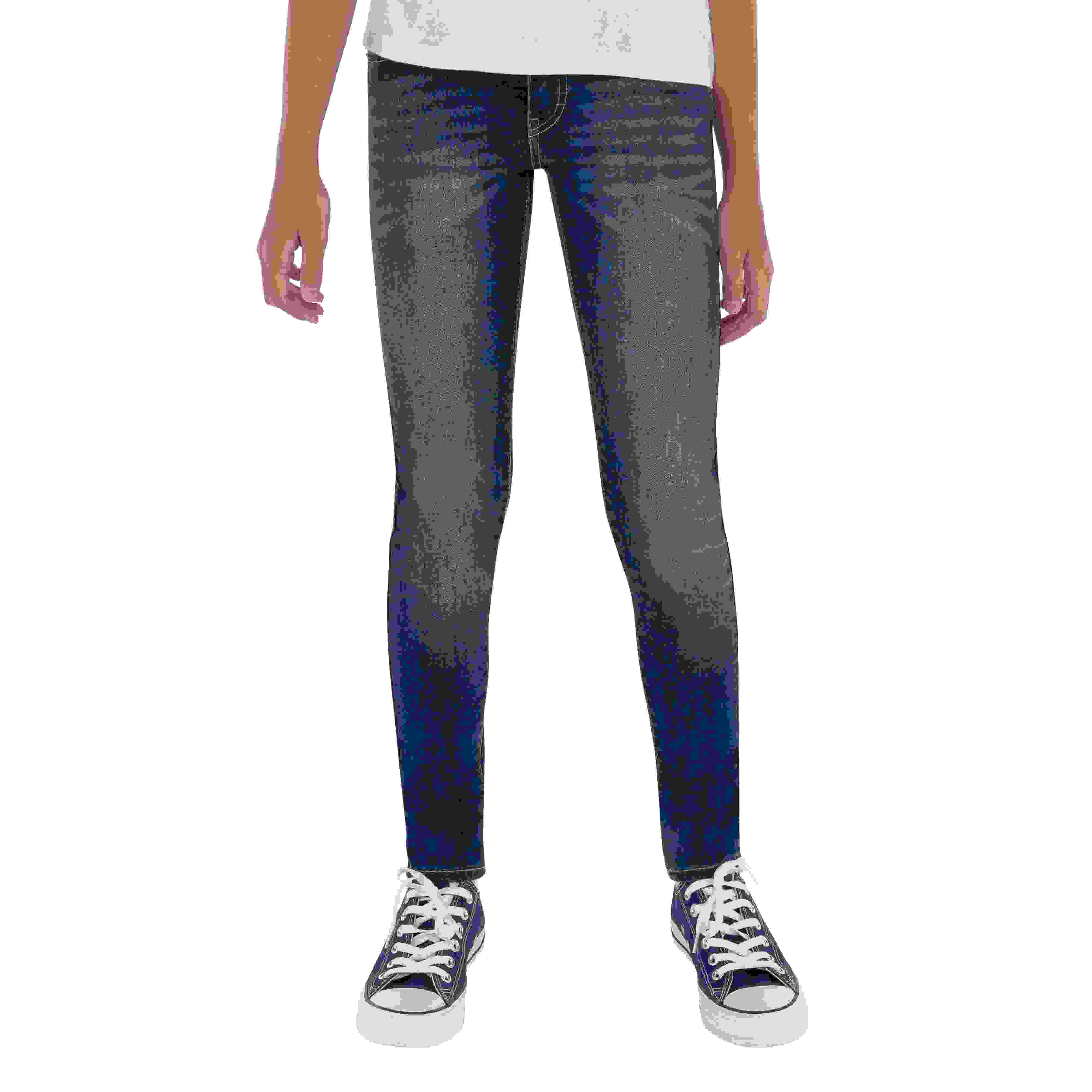 Levi's 710 Super Skinny Fit Slim Big Girls' Blue Wash Denim Jeans